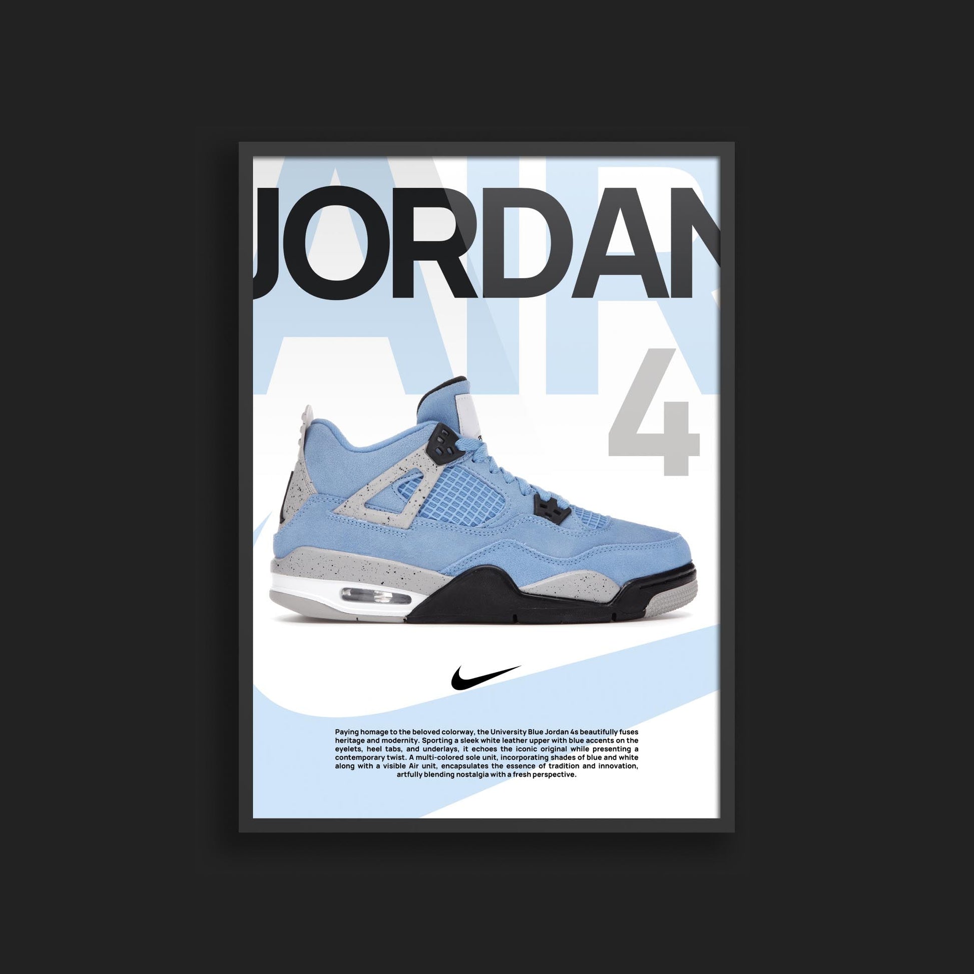 Air Jordan 4 - University Blue