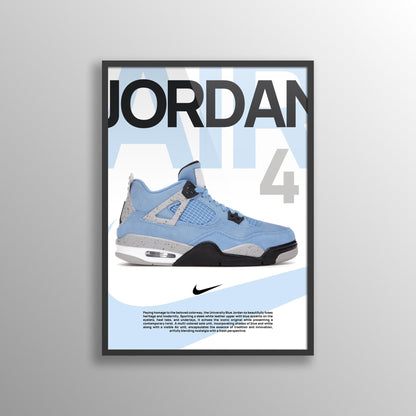 Air Jordan 4 - University Blue